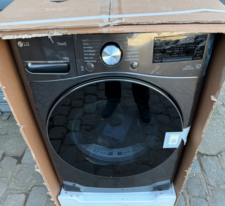 LG Séchoir XXL 18kg. pompe à chaleur/A+++/Wi Fi/Tactile – Image 12