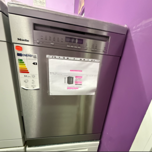 Lave-vaisselle inox Miele 3D" Smart Home Série G 7 / AutoDos ,AutoOpen , 14couv., d'eau par cycle 6 Lit.