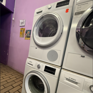 Pack (lot): Séchoir et lave linge 9 kg. A+++ SIEMENS iQ500 (Reconditionné)