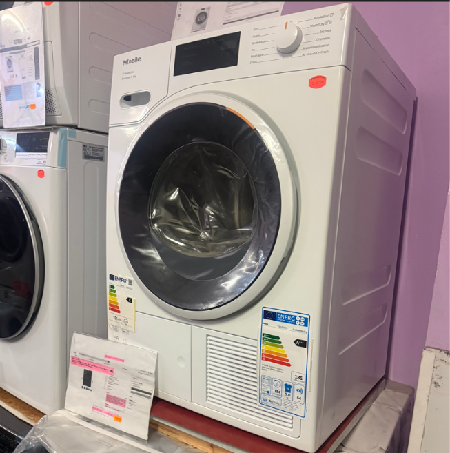 Sèche-linge MIELE T1 White Edition A+++ 9 kg. à pompe à chaleur , Compatible Wi-Fi