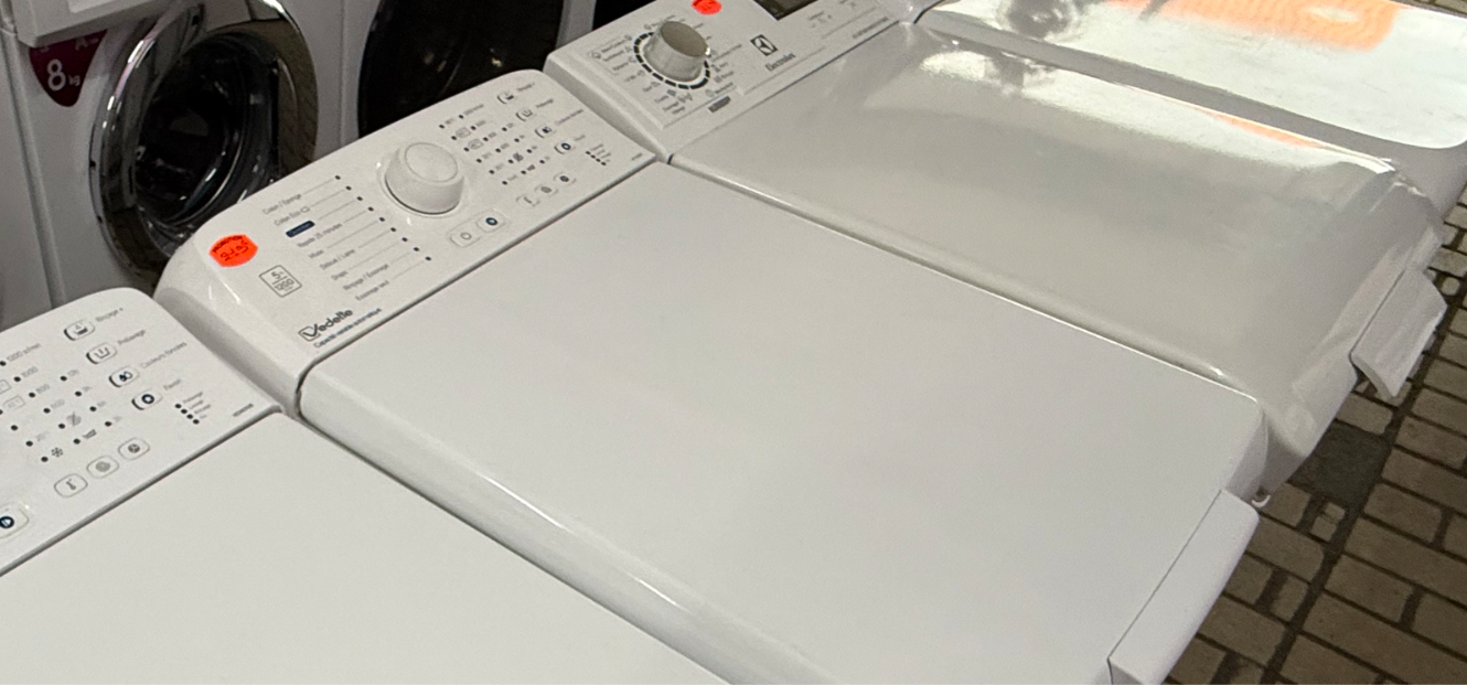 Lave-linge Top VEDETTE A+ 5 kg./1200 tr/min essorage. Révision complète