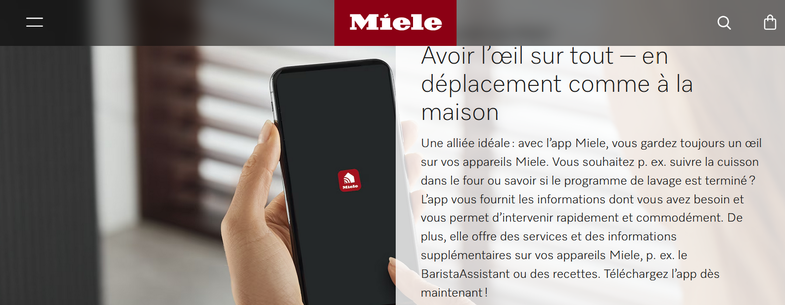 Lave-vaisselle inox Miele 3D" Smart Home Série G 7 / AutoDos ,AutoOpen , 14couv., d'eau par cycle 6 Lit. – Image 14