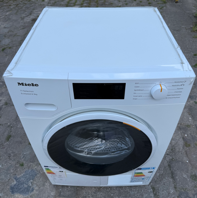 Sèche-linge MIELE T1 White Edition A+++ 9 kg. à pompe à chaleur , Compatible Wi-Fi - Image 3