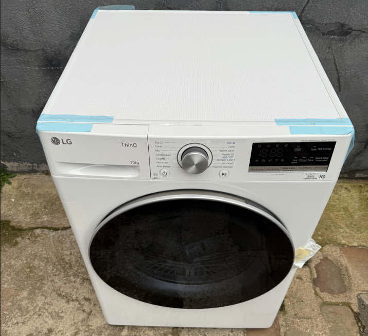 Sèche-linge LG ThinQ A+++ 10 kg. à pompe à chaleur , Compatible Wi-Fi - Image 3