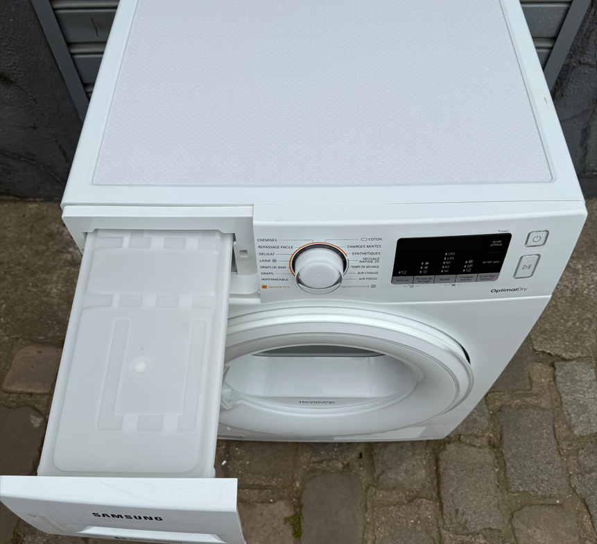 Séchoir Samsung XL 9kg. A+++ Écran d'affichage Tactiles / Heatpump- (pompe à chaleur) – Image 7