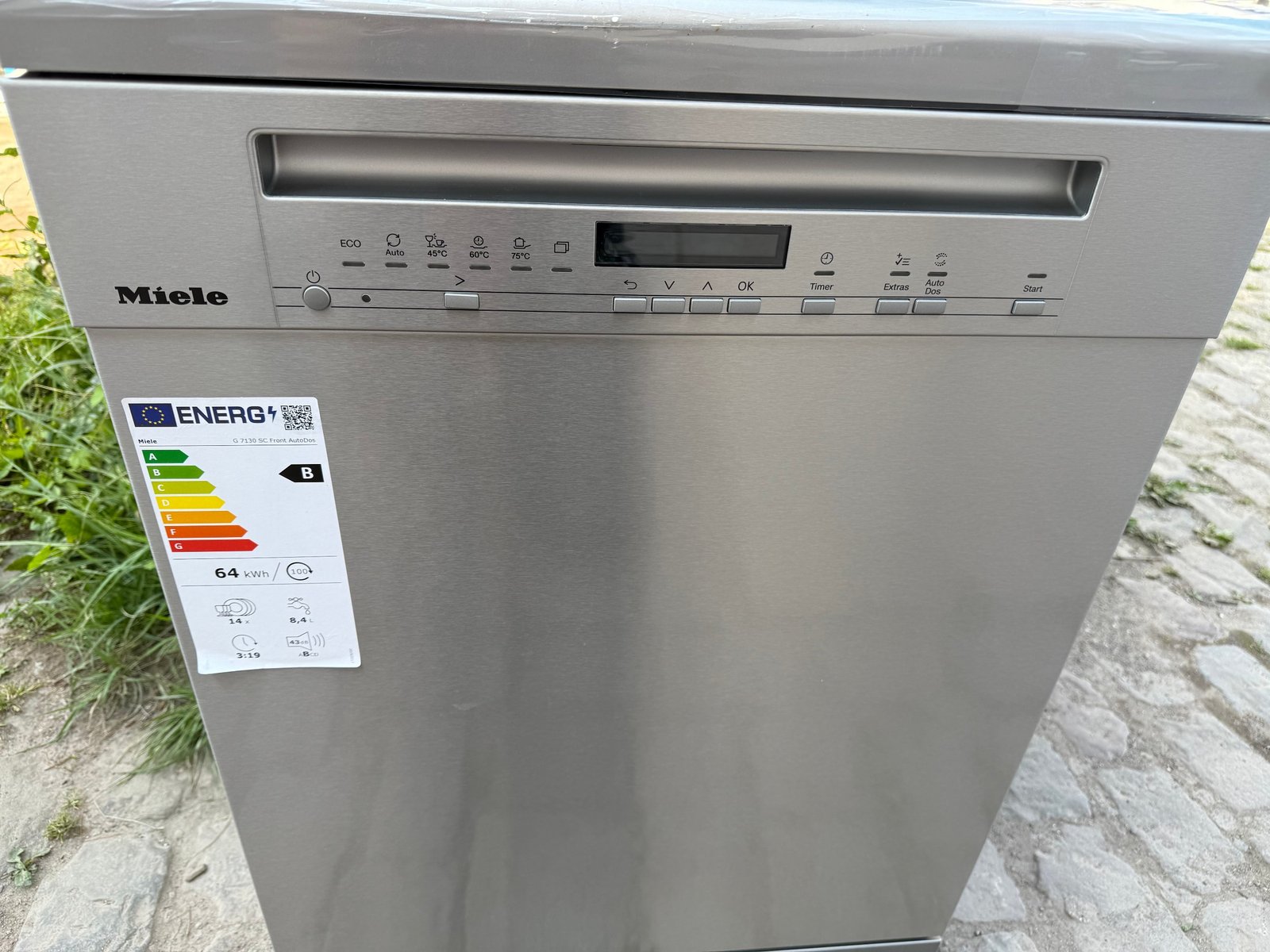 Lave-vaisselle inox Miele 3D" Smart Home Série G 7 / AutoDos ,AutoOpen , 14couv., d'eau par cycle 6 Lit. – Image 8